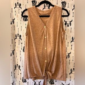 Brown tank size XL